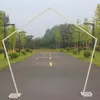 Party Decoration Wedding Arch Props Iron Art Pentagonal Geometric Stage Bakgrund Outdoor Decorations Arche Mariage