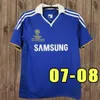 HAZARD Retro CFC-voetbalshirts Kit Lampard Torres Drogba 00 01 03 05 06 Voetbalshirt GULLIT Oscar Mata Hughes Terry COLE ZOLA Vialli 07 2008 2011 2012 2013 14 15 16 17