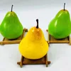 Party Decoration 4pcs Pear Model Cabinet Fruit Decors Po Props Simulated Models Ship