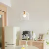 Pendantlampor Nordic White Metal Flower Shape Restaurant Hanging Light Living Room Dining Table E27 Chandelier Lighting 220V