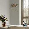 Hooks Light Luxury All-Copper Ornament Retro Brass Bird Handduk med klar textur Badrum Stansfri rackbelastning