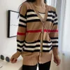 Cardigan Cardigan مصمم سترة الفاخرة Cashmere فحص LD LD LOOSERTERTERSTEDELS Propostoile Coat Women’s Autumn TOP 2024