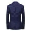 Costumes pour hommes Blazers Printemps Hommes Plaid Blazer Manteaux Mode Business Slim Homme Veste De Mariage Banquet De Mariage Party Club Costume Robe Plus La Taille S-6XL 231027