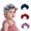 Hair Accessories Girls Children Headwear Lace Flower Clips Barrettes Hoops Hairbands Ornament