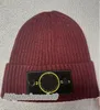 Moda designer pedras gorro marca chapéus carta das mulheres dos homens inverno quente chapéu de lã unisex casal bonés de esqui alta densidade chapéu de malha