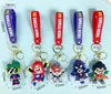 Wholesale Bulk Anime Car Keychain Charm Accessories Cute Key Ring Cute Juvenile Boxing Couple Students Personalized Creative Valentine's Day Gift 5 Style DHL