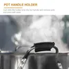 Placemats 4 Stuks Pot Oor Clip Mini Bakplaat Zijhandgreep Cover Kookgerei Mouw Warmte-isolatie Pan Silicagel keuken Benodigdheden