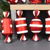 Decorazioni natalizie Vari stili 32 cm Decorazioni natalizie rosse e bianche Grande ornamento di caramelle natalizie Decorazione per albero di Natale Decorazioni per la casa 231027