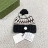 Designer Cashmere Beanie Classic Knit Hat Men Women Bonnet Fuzzy Winter Wool Cap Stripe Beanies Christmas Baseball Caps