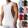 Herrpolos 2023AMAZON VEST FOREST TRING Muskel Sport Leisure Solid Color Sleeveless Waistcoattt-Shirt
