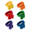 Wrist Support Sports Fitness Colorful Headbands Brace Sweat Bands Weight Lifting Hand Gym Training Wristband Kits
