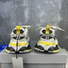 B Scarpe casual da uomo e da donna del nuovo designer Moda comode sneakers stringate con punta tonda Nero Bianco Giallo Popolarità Vendita calda