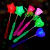 LED Glowing Stick Party Decoration Magic Stick Glow Stick Flash Fairy Stick Night Party Barnens gåvor Glow Party Rekvisita Happy Birthday Party Favor