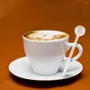 Löffel 6 stücke Lange Griff Glas Tee Geschirr Klar Kaffee Rühren Besteck Für Home Küche Besteck
