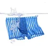 Underpants Sexy Men See-through Boxers Briefs Sheer Mesh Pouch Striped Underwears Lingerie Male Bottom Shorts Comfortable Elastic Sleepware