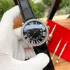 MENS Titta på högkvalitativ klocka Luxury Watch Designer Watch Size 40mm rostfritt stål Automatisk rörelse Watch Fashion Belt Watch Diamond Ring Watch Day Datum
