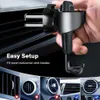 Gravity Car Holder for Phone Air Vent Clip Mount Mobile Cell Stand Smartphone GPS Support för 13 12 Xiaomi Samsung Phone