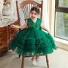 Robes de fille bébé princesse robes infantile robe de baptême pour enfants fête d'anniversaire mariage dentelle Tutu enfant noël 24 mois Costume