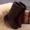 Designer Women's Classic Tall Winter Leather Snow Boots Furry Outdoor Warmth Woman Shoes Flera Färg USA STORLEK 5 --- 13 Partihandel Uglys