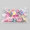 Accessori per capelli 30 pezzi/borsa Mini clip carine per ragazze Baby forcina colorata cartone animato fiore corona stella morsetto per bambini