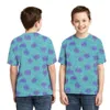 Męskie koszulki Sully Fur Inc Inspirowane mężczyznami Kobiety na całym druku T-shirt chłopiec z krótkim rękawem Tops TEE287X