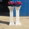 Upscale Wedding Ceremony Decorations White Roman Column Square Greek Pillar Cylindrical Party Event Road Cited Props 2Pcs Lot