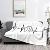 Blankets Stick Shift Heartbeat For Manual Car Driver Top Quality Comfortable Bed Sofa Soft Blanket Racing