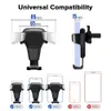 Gravity Car Holder for Phone Air Vent Clip Mount Mobile Cell Stand Smartphone GPS Support för 13 12 Xiaomi Samsung Phone