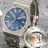 U1 Watch Mens Watches 44mm كاملة غير القابل للصدأ حركة آلات الفولاذية