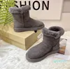 Wholesale Australia Designer Boots For Women Snow Boot Luxury Suede Womens Slippers Fashion Ultra Mini Platform