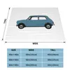 Decken 1965 Morris Mini Deluxe Surf Blue Klimaanlage Weiche Decke Oldtimer Jasondaley