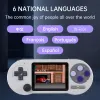 SF2000 3 Inch IPS Screen Handheld Game Console Mini Portable Game Player Inbyggd 6000 spel Retro Game Console AV Output