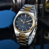 Moda markası kol saatleri doku erkek kadınları powermatic 80 kuvars hareket izle lüks modern bilek izleme klasikleri 1853 prx saatler montres bilezikler