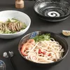 Zestawy naczyń stołowych miska naczynia w stylu japońskiego domowy kreatywny stół do stolika Restauracja Restauracja Lamian Noodles Zupa