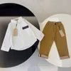 Set di stilisti per ragazzi Set di abbigliamento per neonati Camicia a costo Abbigliamento per bambini per ragazzi Nuovo set di abbigliamento per neonati per bambini