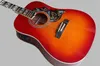 Guitares électriques acoustiques, modèle colibri 41 #, reliure en abalone, qualité supérieure, Cherry Sunburst 258, nouvel arrivage