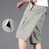 Mäns shorts sommarstrand korta män last bomullsbrett ben lösa baggy boardshorts elastiska midja dragkonstficka plus storlek xl-6xl