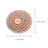 Decorative Flowers 24 PCS Rustic Ribbon Jute Flower DIY Vintage Handmade Materials The Burlap