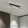 Deckenleuchten Nordic Minimalist LED-Lampen für Wohnzimmer Esszimmer Korridor Gang Balkon Restaurant Einfache Wohnkultur Beleuchtungskörper