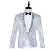 Herrdräkter Royal Men Designs Masculino Homme Terno Stage Costumes For Singers Sequin Blazer Dance Clothes Jacket Star Style Dress