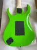 UV777 Universe Steve 7 Strings Green Electric Guitar Floyd Rose Tremolo Abalone Disappearing Pyramid Inlay HSH Pickups