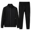 Männer Trainingsanzüge 2023 Marke Anzug Frühling Und Herbst Mode Zipper Hoodie Mantel Lässige Sportswear Hosen Dünne 8111