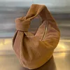 10A Top-level Replication Teen Jodie Bag 48cm Designer Corduroy Material Tote Bag Luxury Shoulder Bag Handbag Triangle Zipper With Dust Bag Free Shipping