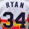 Nolan Ryan Jersey Rainbow Vintage 1969 WS 1994 1973 Gream Cooperstown Gray Turn Back Navy Mesh BP 1999 Hall of Fame Patch Size S-3XL