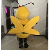 Christmas Bee Mascot Costumes Halloween Fancy Party Dress Cartoon Character Carnival Xmas Advertising Birthday Party Costume Unisex Outfit