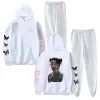 Tini Tour 2023 Tini Stoessel Merch Casual Tracksuit Set Män Kvinnor Huvtröja och Sweatpants 2 PCS Outfits Jogging Suits