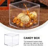 Jewelry Pouches 9 Pcs Desk Organizer Drawer Candy Box Supply Accessory Shell Portable Case Multi-function Acrylic Baby