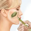 Double Head Facial Massage Jade Roller Face Body Head Neck Nature Beauty Device Face Massager Jade Face Roller