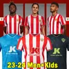 23 24 UD Almeria maglie da calcio 2023 2024 RAMAZANI DYEGO SOUSA AKIEME CHUMI casa lontano terzo magliette da calcio uomo uniformi kit per bambini calzini set completi