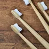 Ny 5-Pack Dupont Brestles Tandborste Eco Friendly Bamboo Tandborste Oral Care Tandborste Ecologico Biologiskt nedbrytbar tandborste Tandborstar Tillbehör MANUALUAL